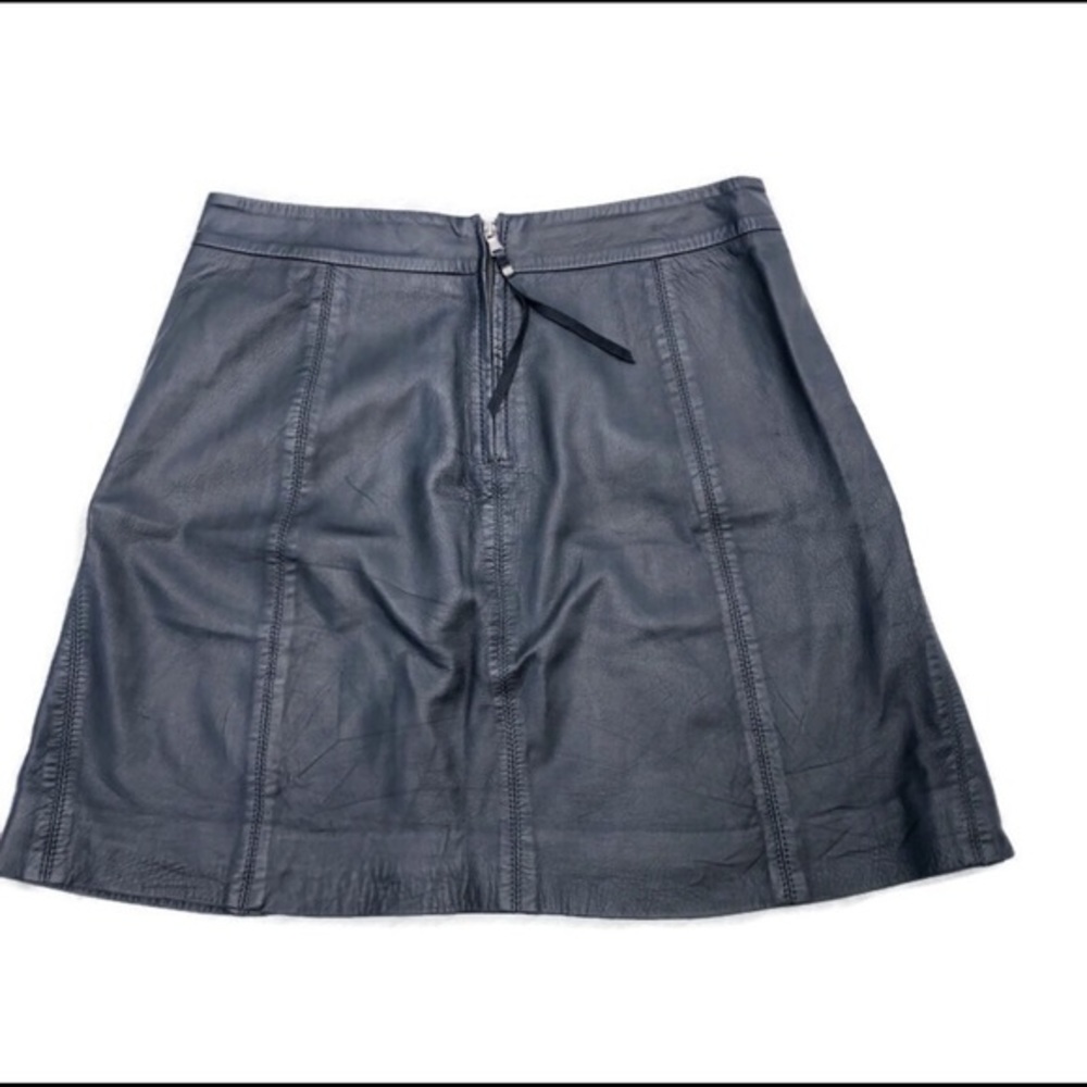 Lamb Skin Mini Skirt By Marc Jacobs View 3